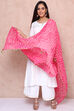 White Viscose A Line Suit Set image number 3