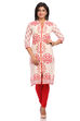 Beige Straight Cotton Kurta image number 0