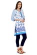 White Straight Cotton Kurta image number 2