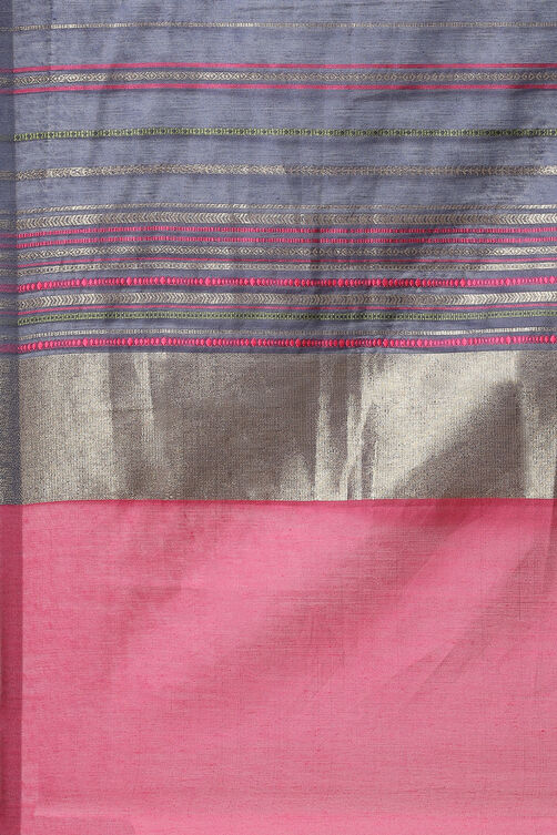 Blue Art Silk Straight Suit Set image number 2