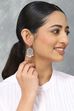 Mint Green Brass Drop & danglers image number 3
