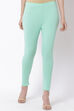 Mint Green Cotton Leggings image number 0