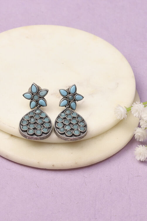 Anthra Oxidised Alloy Earrings image number 0