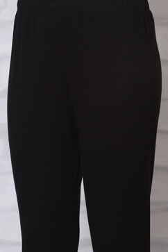 Black Knitted Leggings image number 1