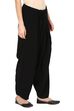 Black Viscose Rayon Fusion Pants image number 2