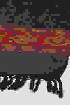 Dark Grey Polyester Straight Yarndyed Kurta Palazzo Suit Set image number 3