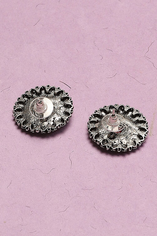 Oxidised Alloy Earrings image number 2