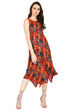 Red A-Line Modal Kurta image number 2