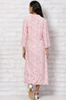 Pink LIVA A Line Dress image number 4