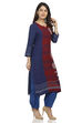 Indigo Straight Viscose Rayon Kurta image number 2