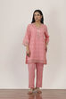 Pink Cotton Straight Suit Sets image number 6