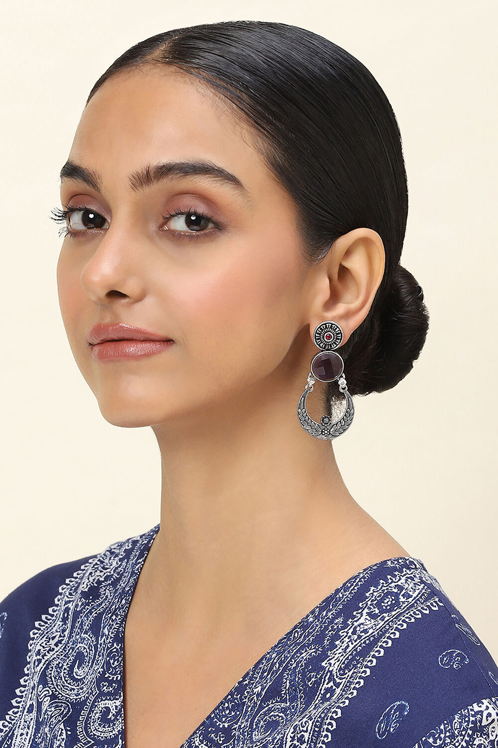 Purple Alloy Drop & Danglers image number 3