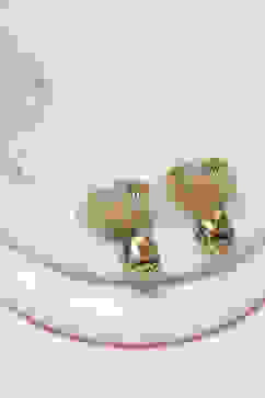 Gold Brass Jhumka image number 2