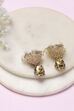 Gold Brass Jhumka image number 2