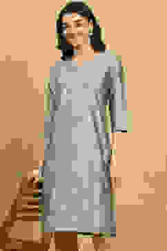 Green Printed Straight Kurta image number 6