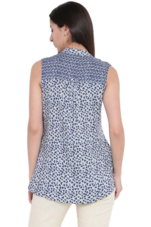 Indigo Rayon Indie Top image number 4