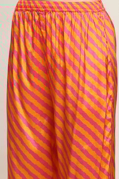Gold Viscose Straight Set image number 2