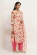 Beige Polyester Straight Set image number 5