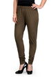 Brown Cotton Leggings image number 2
