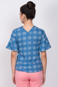 Blue Cotton Indie Top image number 5