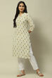 Olive Green Rayon Staight Kurta image number 0