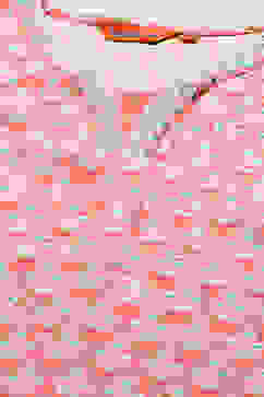 Pink Poly Chiffon Straight Suit Set image number 1