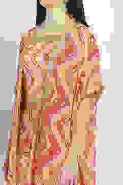 Pink Polyester Skirt Set image number 1