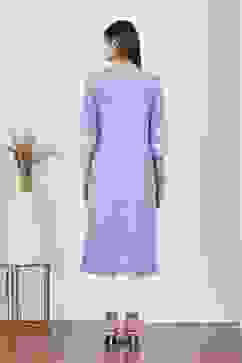 Blue Rayon A-line & Kalidar Kurtas image number 3