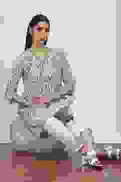 Blue Cotton Straight Kurtas image number 0