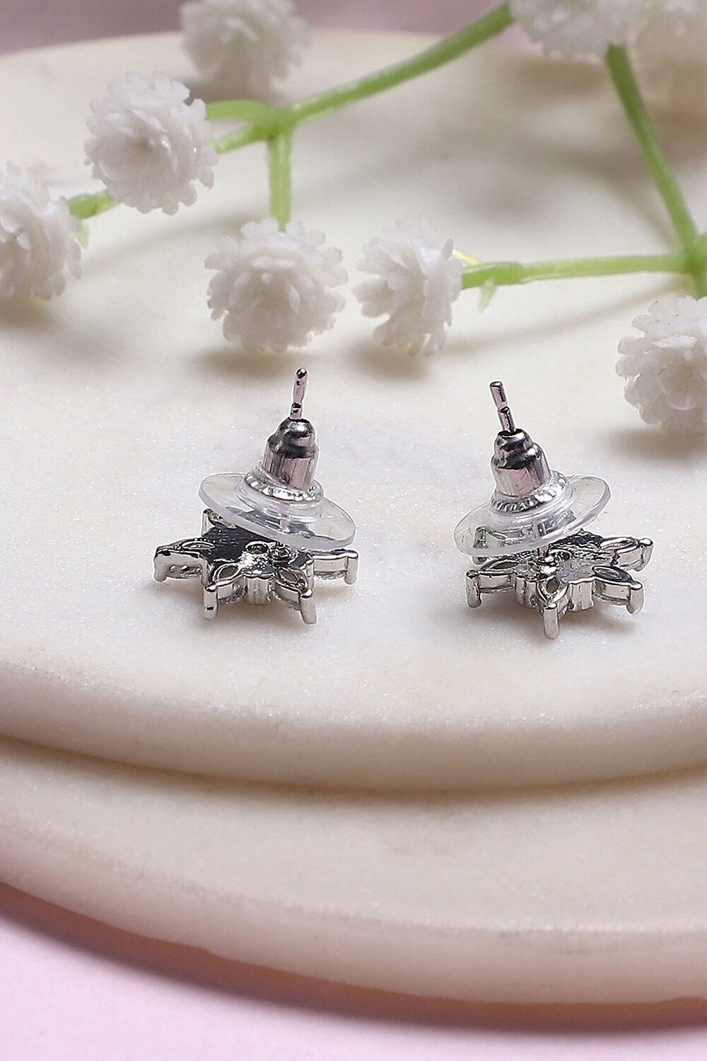 White Alloy Studs image number 2