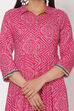 Phalsa Viscose And Rayon Kalidar Dress image number 1