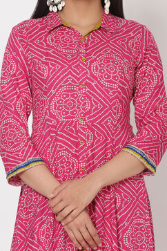 Phalsa Viscose And Rayon Kalidar Dress image number 1