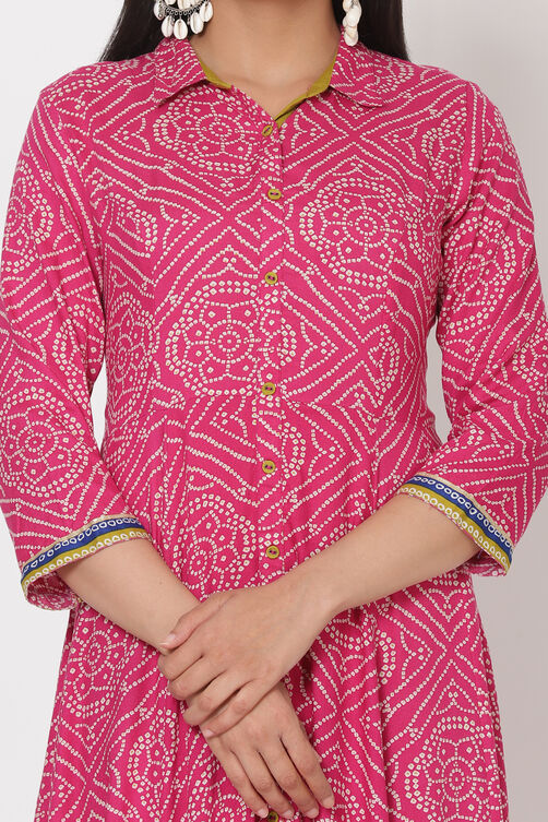 Phalsa Viscose And Rayon Kalidar Dress image number 1