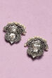 Oxidised Brass Earrings image number 2