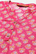 Mustard LIVA Straight Printed Kurta image number 1