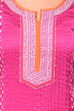 Magenta Straight Poly Cotton Kurta image number 4