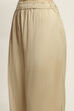 Sand Yellow Art Silk Straight Suit Set image number 2