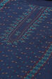 Blue Acrylic Straight Kurta image number 1