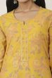 Yellow Rayon Straight Kurtas image number 1
