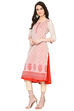 Ivory Straight Polyester Kurta image number 3