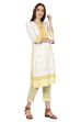 White Straight Cotton Kurta image number 5