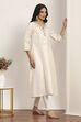 White Viscose Polyester Cotton Lehenga Sets image number 5