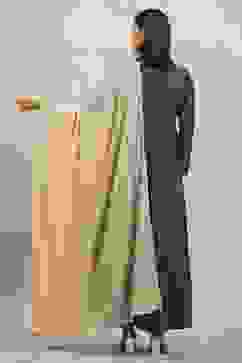 Gold Polyester Printed Dupatta image number 1