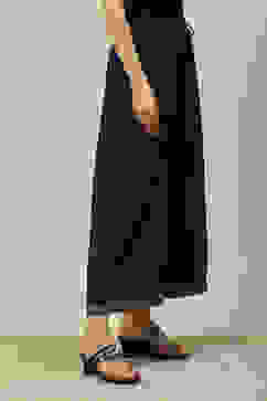 Indigo LIVA Straight Printed Palazzo image number 3