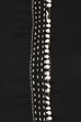 Black Straight Cotton Kurta image number 4