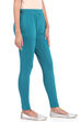 Teal Green Cotton Leggings image number 2