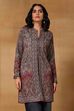 Maroon Polyester Regular Printed Cape image number 6