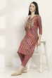 Olive Viscose Blend Straight Set image number 0