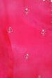Pink Flared Viscose Kurta image number 5