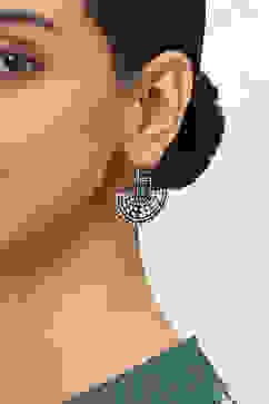 Green Alloy Drop & Danglers image number 1